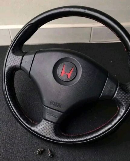 Honda civic Type-R EK9 steering wheel (Original Leather With Airbag)