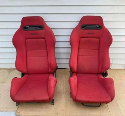 Ek9 type r Integra DC front seats with rails, needs cleaning and minor repairs, check last photo Asking